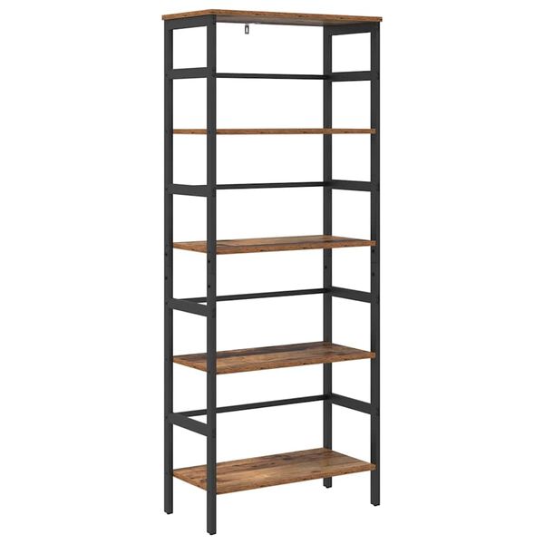 vidaXL B&uuml;cherregal Altholz 60 x 29,5 x 149 cm Holzwerkstoff