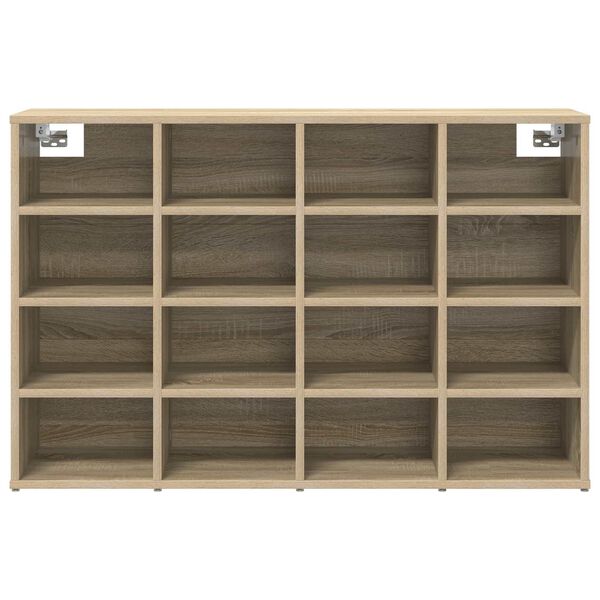 vidaXL Schuhschrank Sonoma-Eiche 103 x 30 x 67 cm Holzwerkstoff