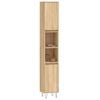 vidaXL Badschrank Sonoma-Eiche 30x30x190 cm Holzwerkstoff