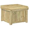 vidaXL Garten-Kissenbox aus Impr&auml;gniertes Kiefernholz 58,5 x 60 x 47 cm
