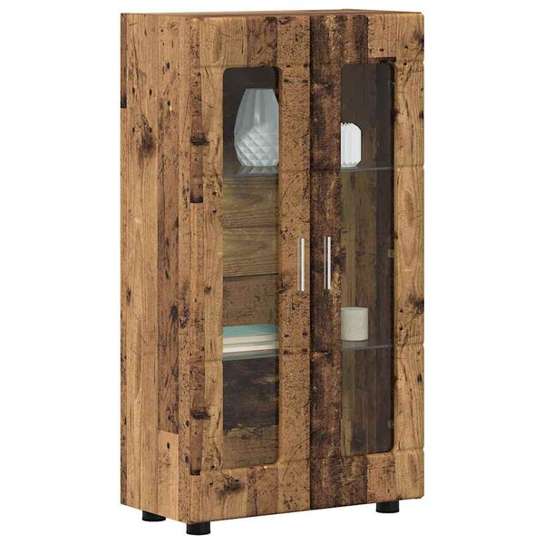 vidaXL Sideboard FLORIN Altholz 55,5 x 29 x 103 cm Holzwerkstoff