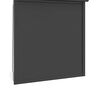 vidaXL Rollladen Anthrazit 130 x 140 cm Aluminium und Polyurethan