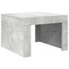vidaXL Couchtisch Betongrau 50x50x35 cm Holzwerkstoff
