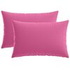 vidaXL Kissenbezug 2 pcs HEERLEN Rosa 40 x 60 cm Polyester