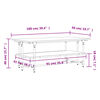 vidaXL Couchtisch Sonoma-Eiche 100x50x40 cm Holzwerkstoff