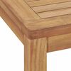vidaXL 7-teiliges Garten-Ess-Set 140 x 80 cm Massivholz Teak