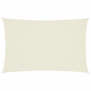 vidaXL Sonnensegel Oxford-Gewebe Rechteckig 2x4,5 m Creme