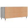 vidaXL TV-Schrank Grau Sonoma 104x35x50 cm Holzwerkstoff