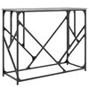 vidaXL Konsolentisch Grau Sonoma 100x40x80 cm Holzwerkstoff