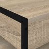 vidaXL Couchtisch Sonoma 80 x 50 x 40 cm Holzwerkstoff