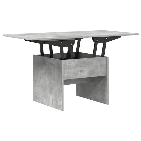 vidaXL Couchtisch Beton Grau 55 x 54,5 x 45 cm Holzwerkstoff