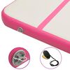 vidaXL Aufblasbare Gymnastikmatte mit Pumpe 700x100x20 cm PVC Rosa