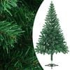 vidaXL K&uuml;nstlicher Weihnachtsbaum Beleuchtung Kugeln 120cm 230 Zweige