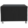 vidaXL Gartenm&ouml;bel-Abdeckung Schwarz 225x143x90 cm Wasserdicht 420D