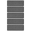 vidaXL Stufenmatten 5 Stk. 25x75 cm Gummi