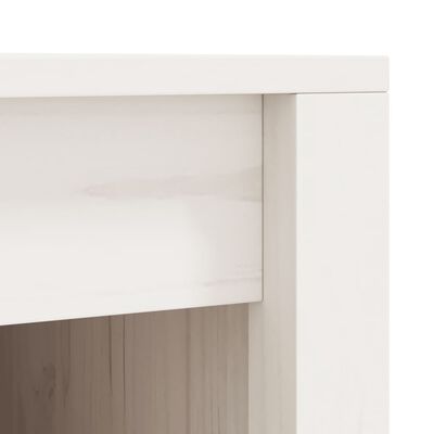 vidaXL Outdoor-Küchenschrank Weiß Massivholz Kiefer