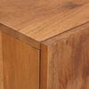 vidaXL Sideboard mit Regal Akazienbraune Oberfl&auml;che 90 x 33 x 75 cm
