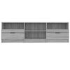 vidaXL TV-Schrank Grau Sonoma 150x33,5x45 cm Holzwerkstoff