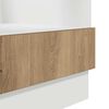 vidaXL H&auml;ngeschrank Artisan-Eiche 60 x 46 x 81,5 cm Holzwerkstoff