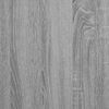 vidaXL Badschrank Grau Sonoma 60x32x53,5 cm Holzwerkstoff