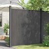 vidaXL Zaunelement Grau 173x186 cm WPC