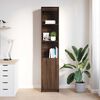 vidaXL Highboard Braun Eichen-Optik 37,5x35x180 cm Holzwerkstoff