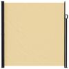 vidaXL Ausziehbares Seitenmarkise Sand 500 x 200 cm Polyester