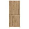 vidaXL Highboard Artisan-Eiche 69,5 x 34 x 180 cm Holzwerkstoff