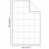 vidaXL Bettdecke Weiß 140 x 220 cm Feder