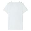 Kinder-T-Shirt Ecru 128