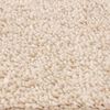 vidaXL Anti-Rutsch Shaggy Teppich Creme 160 x 160 cm PP