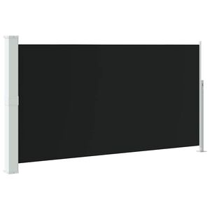 vidaXL Ausziehbare Seitenmarkise 170&times;300 cm Schwarz