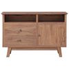 vidaXL Sideboard 100&times;30&times;68 cm Massivholz Teak