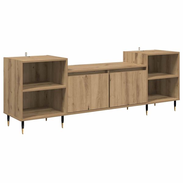vidaXL TV-Schr&auml;nk Artisan-Eiche 160 x 35 x 55 cm Holzwerkstoff