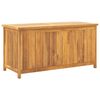 vidaXL Gartenbox 114x50x58 cm Massivholz Teak