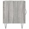 vidaXL Nachttische 2 Stk. Grau Sonoma 40x40x50 cm Holzwerkstoff