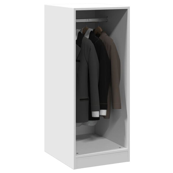 vidaXL Kleiderschrank Wei&szlig; 48x41x102 cm Holzwerkstoff