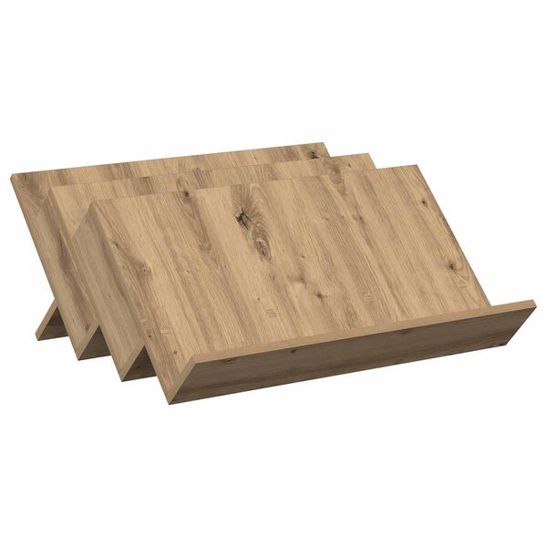 vidaXL Magazinregal Artisan-Eiche 65 x 53 x 28,5 cm Holzwerkstoff
