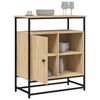 vidaXL Sideboard Sonoma-Eiche 69 x 35 x 80 cm Holzwerkstoff