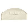 vidaXL Kissen Creme 100 x 40 x 8 cm Oxford-Stoff