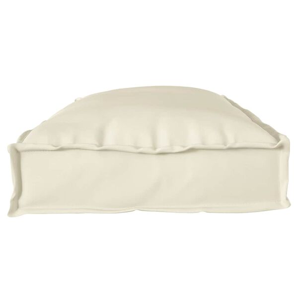 vidaXL Kissen Creme 100 x 40 x 8 cm Oxford-Stoff