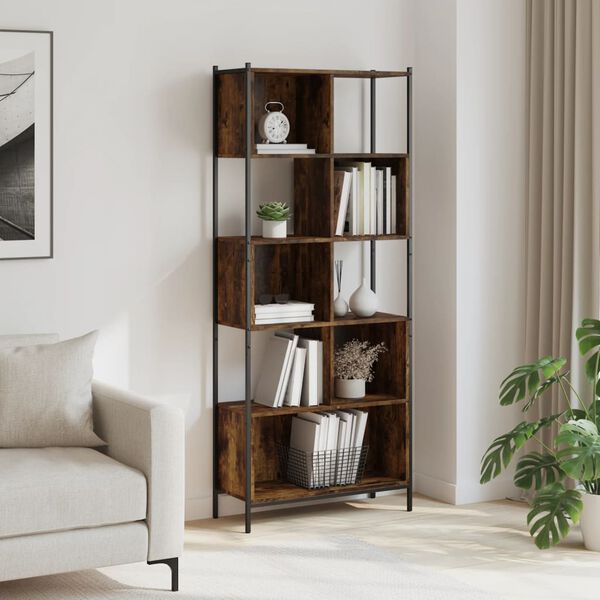 vidaXL B&uuml;cherregal R&auml;uchereiche 72x28x172 cm Holzwerkstoff