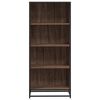 vidaXL B&uuml;cherregal Braun Eichen-Optik 60x35x139 cm Holzwerkstoff