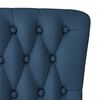vidaXL Schlafsessel Blau 56,5 x 70 x 110 cm Stoff