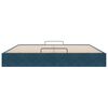 vidaXL Ottoman-Bett ohne Matratze Dunkelblau 180x200 cm Samt