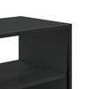 vidaXL TV-Schrank Schwarz 100x31x39,5 cm Holzwerkstoff und Metall
