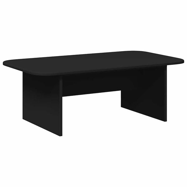vidaXL Couchtisch Schwarz 93 x 53 x 33 cm Holzwerkstoff