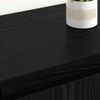 vidaXL Sideboards 2 pcs Schwarz Eichen-Optik 60 x 35 x 70 cm