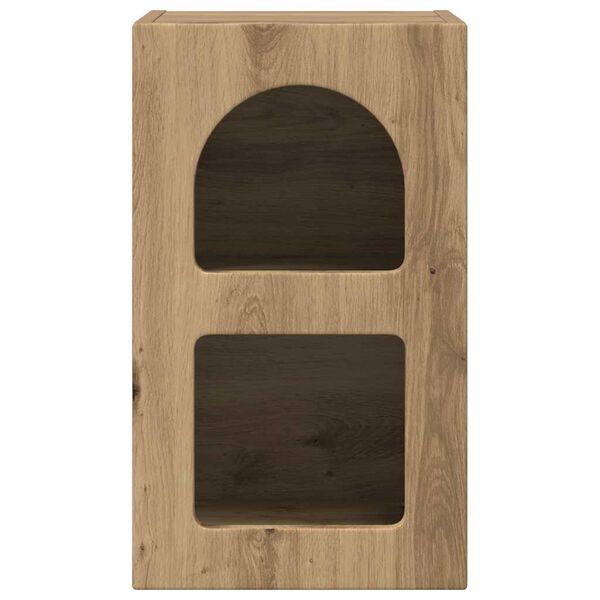 vidaXL Nachttisch Artisan-Eiche 29,5 x 33,5 x 50 cm Holzwerkstoff