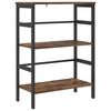 vidaXL B&uuml;cherregal 2 Ebenen 60 x 29,5 x 81 cm Holzwerkstoff